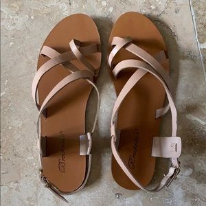Brand new nude sandals!
